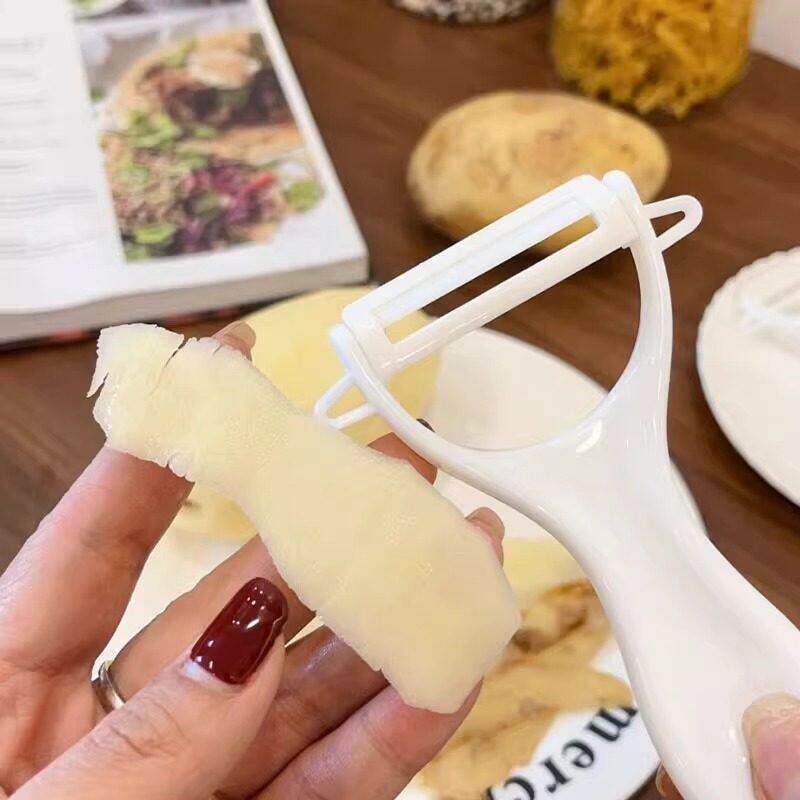本削皮KZB刀果皮瓷削皮器水果刨子皮刨刀专用削陶厨房刀刮日皮刀