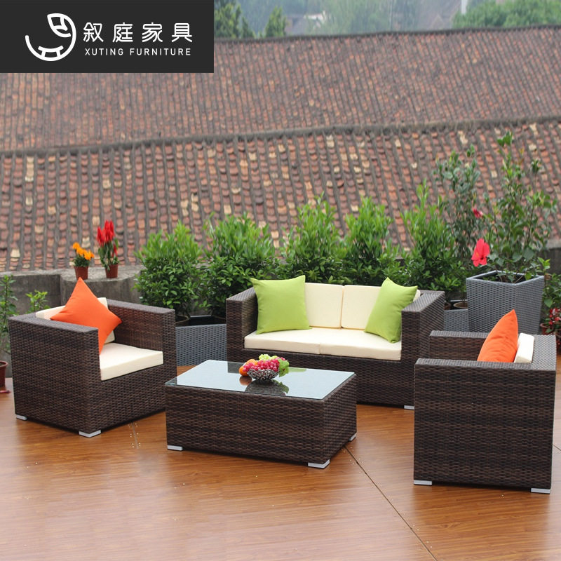 户外沙发藤椅沙发酒店别墅庭院编藤编绳创意样板房藤沙发组合家具,住宅家具,户外沙发,淘宝优惠券,粉丝福利购,淘宝优惠卷