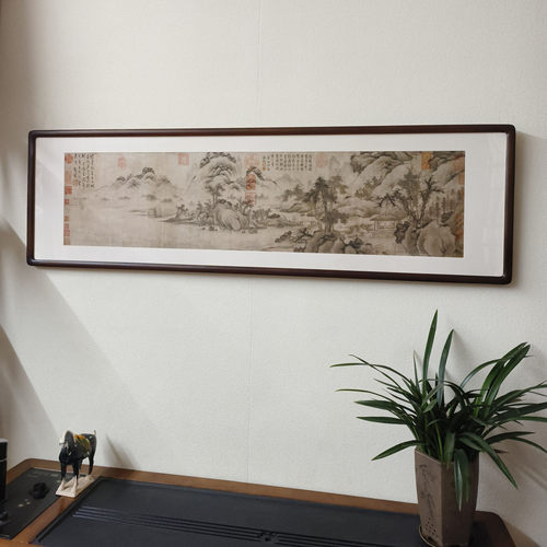 古代名家新中式归来图山水挂画