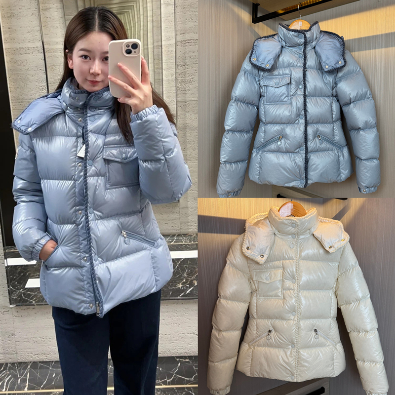 2025新款M蒙家冬季羽绒服女小蛮腰短款修身收腰显瘦鹅绒保暖外套