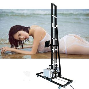 墙体彩绘机5D8D墙壁绘画设备墙体喷绘机3D5D8D12D墙画机