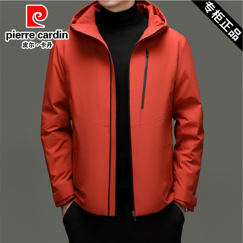 皮尔卡丹男士三防冲锋衣羽绒服2025新款秋冬季白鸭绒加厚保暖外套,男装,羽绒服,淘宝优惠券,粉丝福利购,淘宝优惠卷