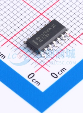 逻辑门 CD74ACT10M96 SOIC-14 TI/德州 电子元器件配单原装正品