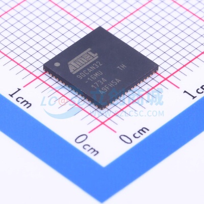 单片机(MCU/MPU/SOC) AT90CAN32-16MU QFN-64 MICROCHIP(美国微芯