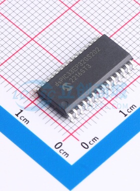 数字信号处理器(DSP/DSC) dsPIC33EP32GS202-I/SO SOIC-28 MICROC