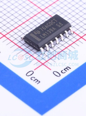 比较器 LM139ADR SOIC-14 TI/德州 电子元器件配单原装正品