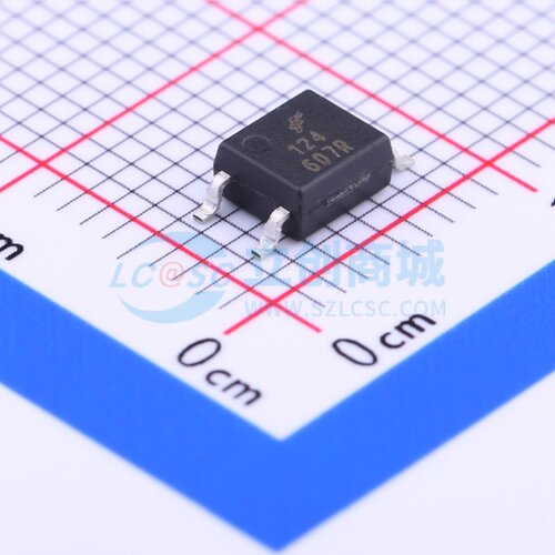 晶体管输出光耦 FODM124 SOP-4-2.54mm onsemi(安森美) 原装正品