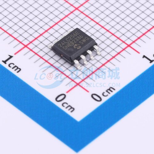 EEPROM 24LC256T-E/SN SOIC-8 MICROCHIP(美国微芯) 电子元件配单