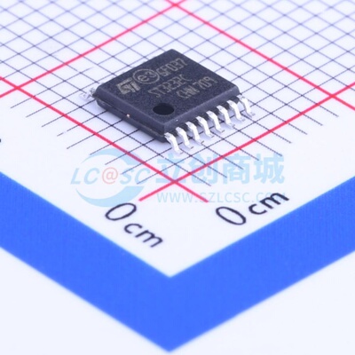 RS232芯片 ST3232CTR TSSOP-16 意法半导体芯片 电子元件原装正品