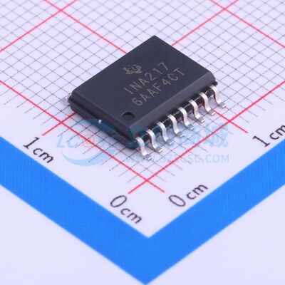 仪表放大器 INA217AIDWT SOIC-16 TI/德州 电子元件配单原装正品