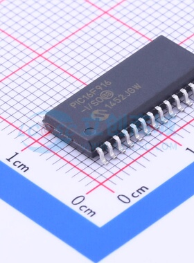 单片机(MCU/MPU/SOC) PIC16F916-I/SO SOIC-28 MICROCHIP(美国微