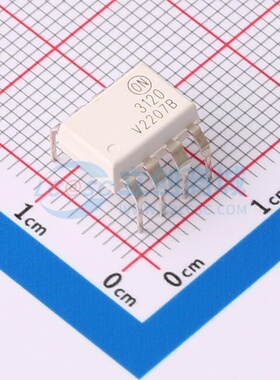 逻辑输出光耦 FOD3120TV DIP-8 onsemi(安森美) 电子元件原装正品