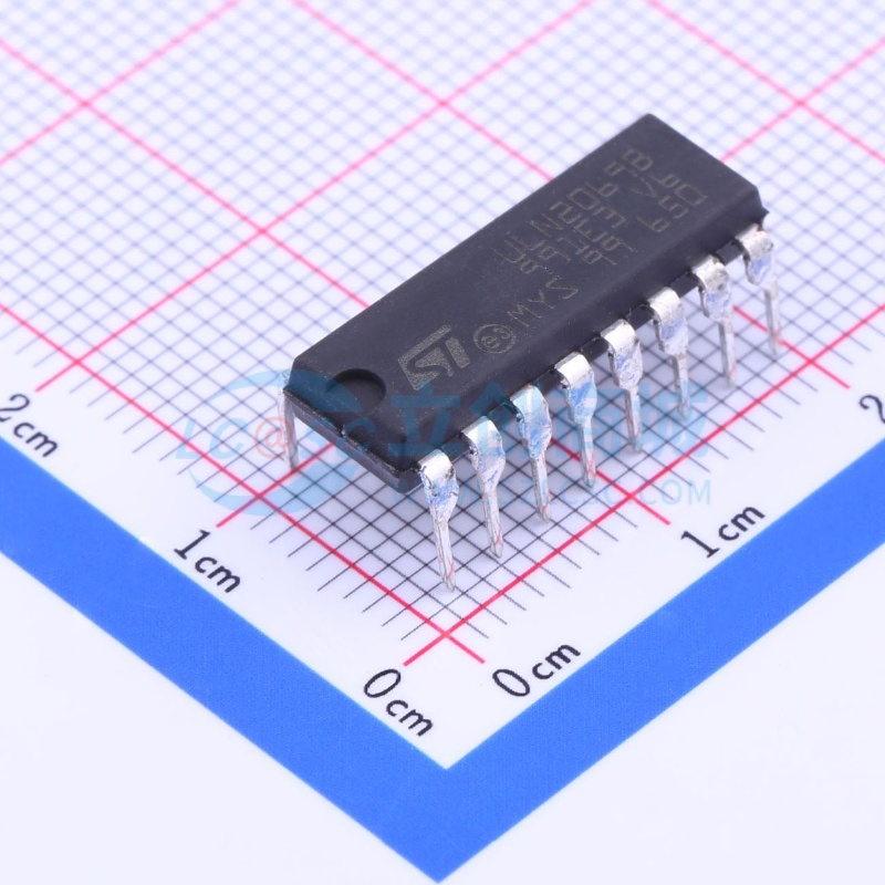 达林顿晶体管阵列 ULN2069B PowerDIP-16 意法半导体芯片 元器件