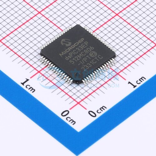 数字信号处理器(DSP/DSC) dsPIC33EP512MC806-I/PT TQFP-64 MICRO