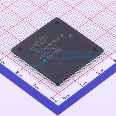 单片机(MCU/MPU/SOC) LPC2478FBD208K LQFP-208 安世 电子元器件