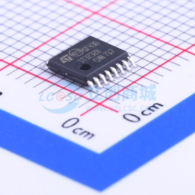 RS232芯片 ST3232BTR TSSOP-16 意法半导体芯片 电子元件原装正品