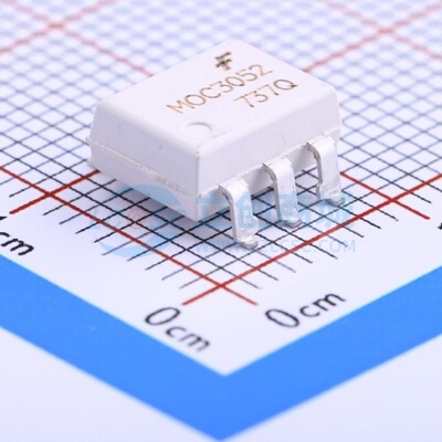可控硅输出光耦 MOC3052SR2M SMD-6P onsemi(安森美) 电子元器件