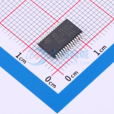 RS232芯片 ST3237EBPR SSOP-28 意法半导体芯片 电子元件原装正品