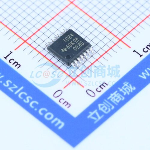 FET输入运放 TL084CPWR TSSOP-14 TI/德州 电子元件配单原装正品