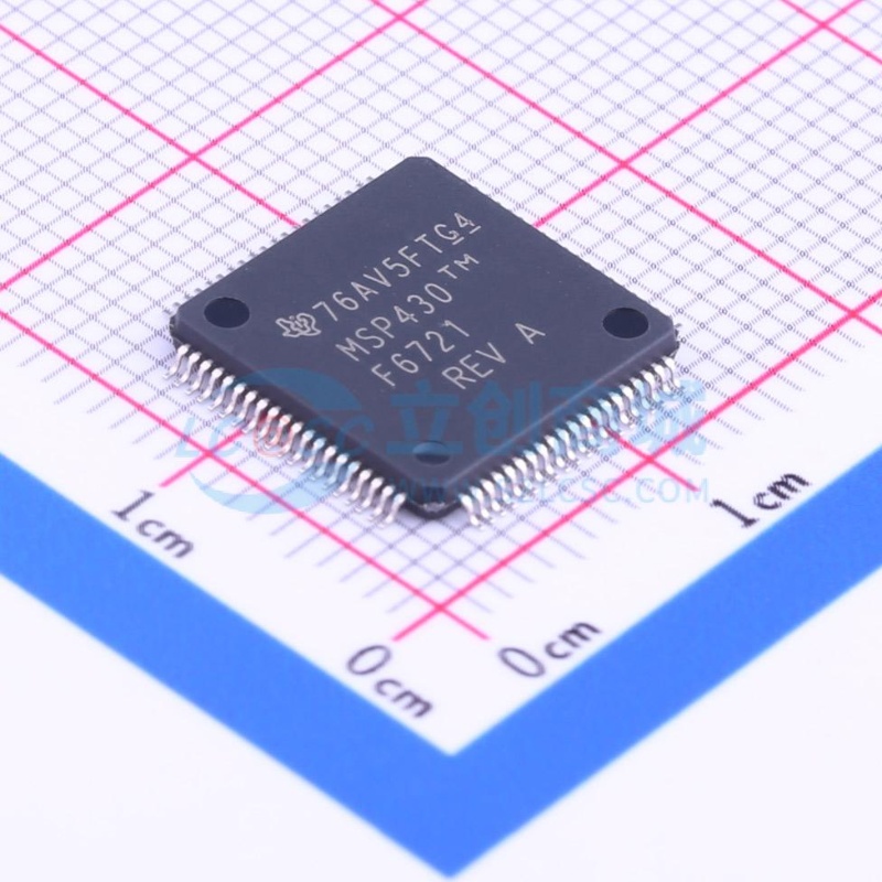 单片机(MCU/MPU/SOC) MSP430F6721IPN LQFP-80 TI/德州 原装正品