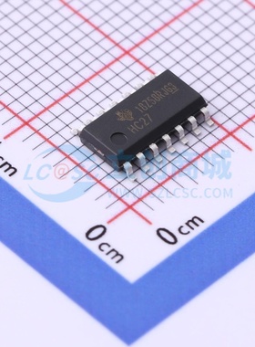逻辑门 SN74HC27DR SOIC-14 TI/德州 电子元器件配单原装正品