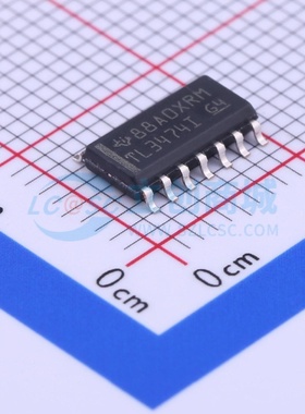 运算放大器 TL3474IDR SOIC-14 TI/德州 电子元器件配单原装正品