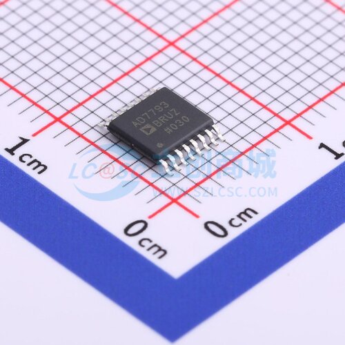 模数转换芯片ADC AD7793BRUZ TSSOP-16 ADI(亚德诺) 电子元件配单