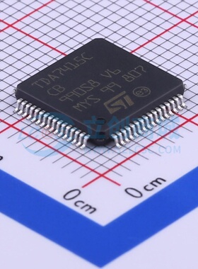 音频接口芯片 TDA7415CB LQFP-64 意法半导体芯片 电子元器件配单