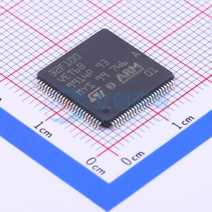 SOC MPU STM32F100VET6B LQFP 意法半导体芯片 单片机 100 MCU