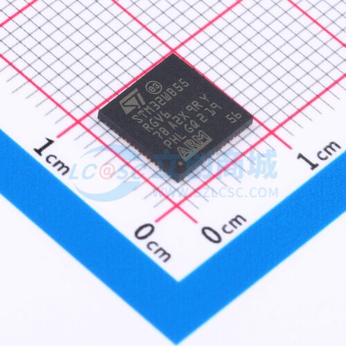 无线收发芯片 STM32WB55RGV6 QFN-68 意法半导体芯片 电子元器件