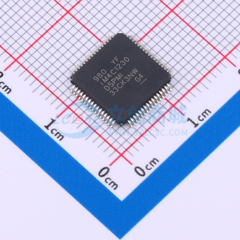 单片机(MCU/MPU/SOC) TM4C1230D5PMIR LQFP-64 TI/德州 原装正品