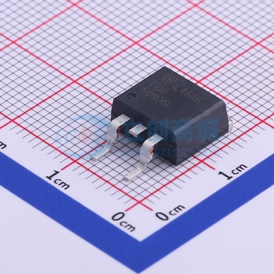 场效应管(MOSFET) FQB50N06LTM D2PAK onsemi(安森美) 电子元器件