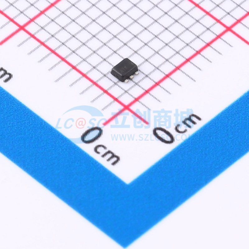 场效应管(MOSFET) 2N7002VAC-7 SOT-563 DIODES(美台)电子元器件