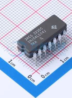 缓冲器/驱动器/收发器 SNJ54LS04J CDIP-14 TI/德州 电子元件配单