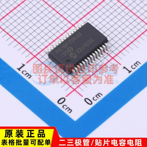 单片机(MCU/MPU/SOC) PIC18F25K40-I/SS SSOP-28 MICROCHIP(美国