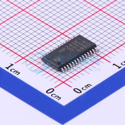 RS232芯片 MAX3243EIPWR TSSOP-28 TI/德州 电子元件配单原装正品