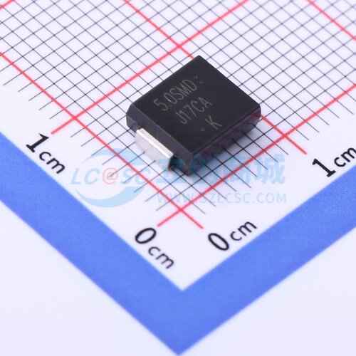 静电保护器(TVS/ESD) S-5.0SMDJ17CA SMC LRC(乐山无线电) 元器件