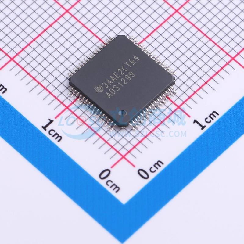 模拟前端(AFE) ADS1299IPAGR TQFP-64 TI/德州 电子元件原装正品