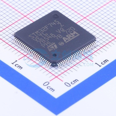 单片机(MCU/MPU/SOC) STM32F745VET6 LQFP-100 意法半导体芯片