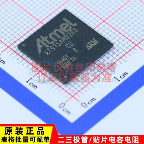 单片机(MCU/MPU/SOC) AT91SAM9260B-CU BGA-217 MICROCHIP(美国微