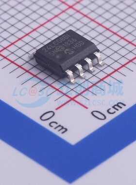 EEPROM 24LC08B-I/SN SOIC-8 MICROCHIP(美国微芯) 电子元件配单