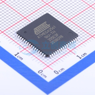 单片机(MCU/MPU/SOC) ATMEGA2561-16AUR TQFP-64 MICROCHIP(美国