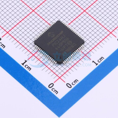 单片机(MCU/MPU/SOC) PIC24HJ64GP506-I/PT TQFP-64 MICROCHIP(美