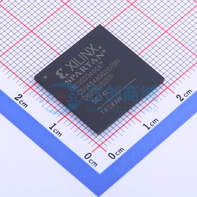 可编程逻辑器件(CPLD/FPGA) XC3SD3400A-4CSG484I CSPBGA-484 XIL