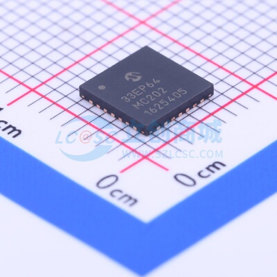 单片机(MCU/MPU/SOC) DSPIC33EP64MC202-I/MM QFN-28 MICROCHIP(