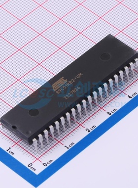 单片机(MCU/MPU/SOC) AT89C51RB2-3CSUM PDIL-40 MICROCHIP(美国