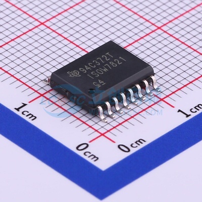数字隔离器(带电源) ISOW7821DWER SOIC-16 TI/德州 电子元件配单