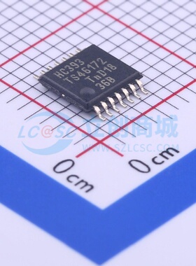 计数器/分频器 74HC393PW.118 TSSOP-14 Nexperia(安世) 原装正品