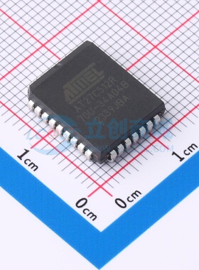 EEPROM AT27C512R-70JU PLCC-32(11.4x14) MICROCHIP(美国微芯)