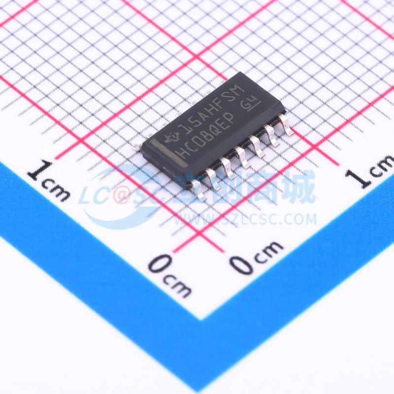 逻辑门 CD74HC08QM96EP SOIC-14 TI/德州 电子元器件配单原装正品